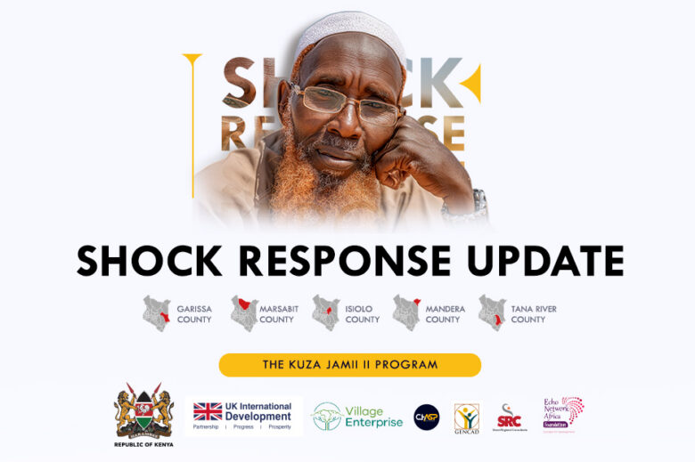 Kuza Jamii II - Transforming Communities is a six-month Economic Inclusion Program implemented by Village Enterprise, CHASP Advisory, Echo Network Africa Foundation (ENAF), Smart Regional Consultants (SRC) and Generation for Change and Development (GENCAD) with support from the UK Government.